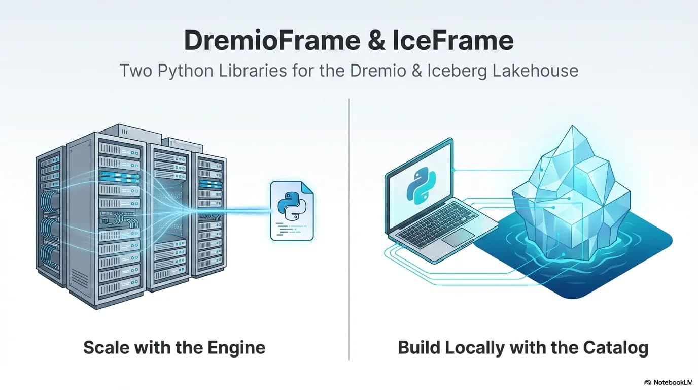 dremioframe and iceframe